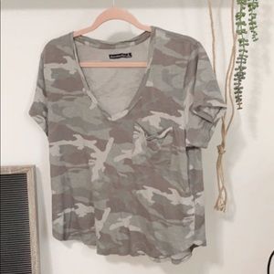 Abercrombie and Fitch Camo T-Shirt